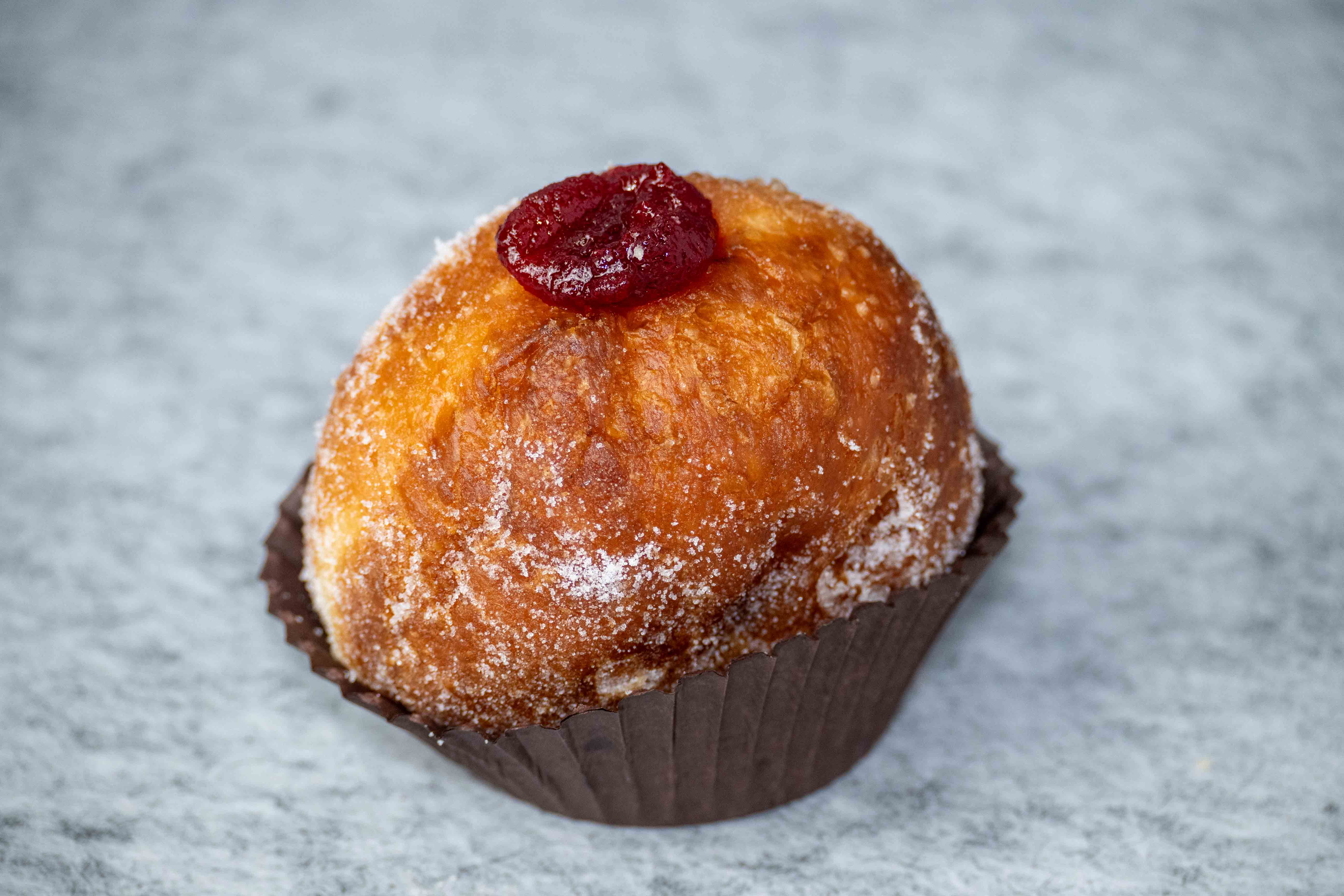 Publique-bakery-preston-victoria-market-brioche-raspberry-doughnut